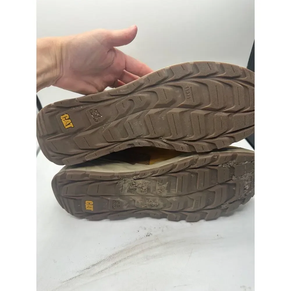 CAT Caterpillar P724692 STRATIFY WP MID SOFT TOE CASUAL WORK BROWN BOOT Men 13